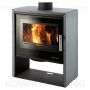 HAAS SOHN JONSBO piec wolnostojący 8,2 kW | Czarny / Kamień: Steatyt - 2