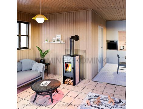 HAAS SOHN MANTOVA AL II piec wolnostojący z płaszczem wodnym 10 kW | Antrac - 6