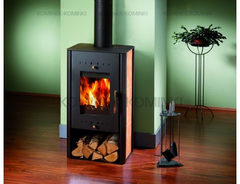 HAAS SOHN MANTOVA AL II piec wolnostojący z płaszczem wodnym 10 kW | Beżowy - 3