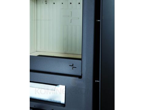 HAAS SOHN MOLDE piec wolnostojący 6,4 kW | Czarny / Kamień: Beton Szary - 3