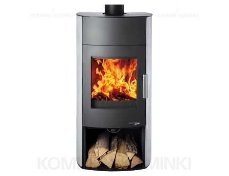 HAAS SOHN MOLDE piec wolnostojący 6,4 kW | Czarny / Kamień: Beton Szary - 5