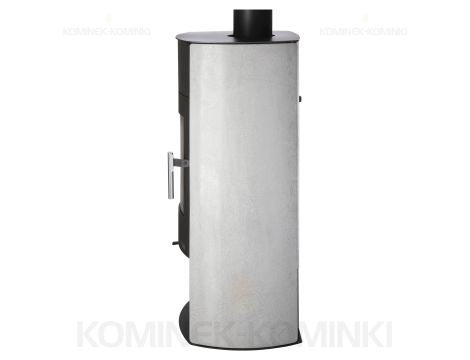 HAAS SOHN MOLDE piec wolnostojący 6,4 kW | Czarny / Kamień: Beton Szary - 4