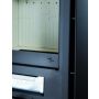 HAAS SOHN MOLDE piec wolnostojący 6,4 kW | Czarny / Kamień: Denim Niebieski - 7