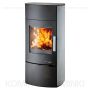 HAAS SOHN MOLDE piec wolnostojący 6,4 kW | Czarny / Kamień: Denim Niebieski - 2