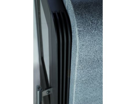 HAAS SOHN NORDBY piec wolnostojący 6,4 kW | Kamień: Denim Niebieski - 9