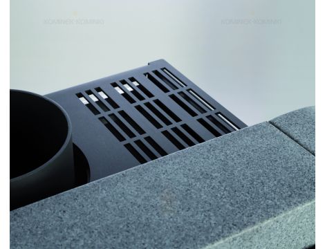 HAAS SOHN NORDBY piec wolnostojący 6,4 kW | Kamień: Denim Niebieski - 6