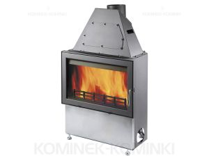 HAAS SOHN NOVARA wkład kominkowy 12,2 kW | Antracytowy