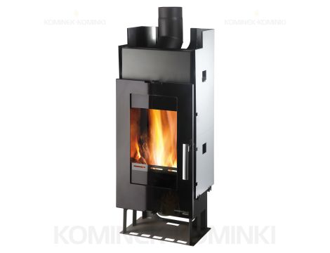 HAAS SOHN PINUS II piec wolnostojący z zabudową 8,8 kW | Beton: Niemalowany