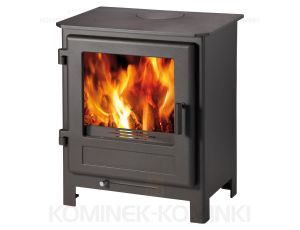 HAAS SOHN UKA piec wolnostojący koza 6,2 kW | Czarny