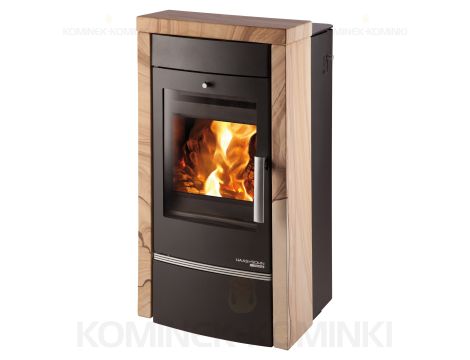 HAAS SOHN VISBY II piec wolnostojący + płaszcz wodny 10,2 kW | Piaskowiec - 2