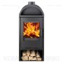 HAAS SOHN VISTA piec wolnostojący 6,3 kW | Czarny / Płytki: Drewnopodobne - 3