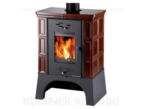 HAAS SOHN EBOLI AL II piec wolnostojący pł. wodnym 12 kW | Brązowy