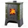 HAAS SOHN EBOLI AL II piec wolnostojący pł. wodnym 12 kW | Zielony - 2