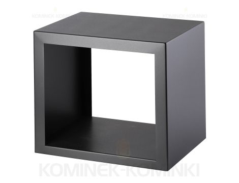 HAAS SOHN AXON piec wolnostojący narożny  7 kW | Czarny - 8