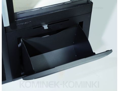 HAAS SOHN AXON piec wolnostojący narożny  7 kW | Czarny - 7