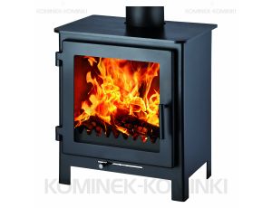 HAAS SOHN LIRA piec wolnostojący koza 6,2 kW | Czarny