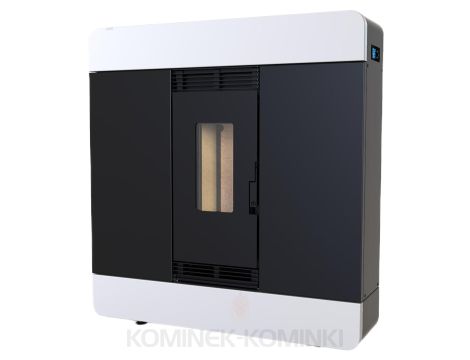 DEFRO HOME AIRPELL Biały piec na pellet 8 kW kominek na pellet