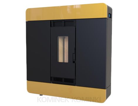 DEFRO HOME AIRPELL Złoty piec na pellet 8 kW kominek na pellet