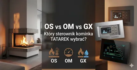 Który sterownik kominkowy TATAREK wybrać? Kompletny poradnik doboru: OS, OM, GX, VETRO (2026)